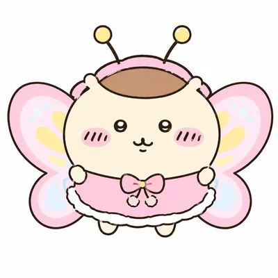 栗子饅頭變身粉紅蝴蝶妖精的吉伊卡哇大頭貼