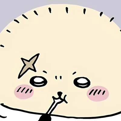 吉伊卡哇變成金黃派皮特寫享受美食的可愛個人圖片
