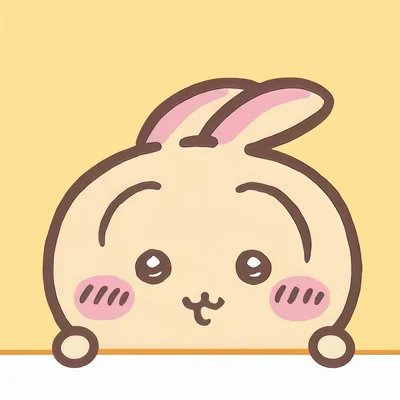 探出頭來露出可愛雙手的烏薩奇吉伊卡哇頭像