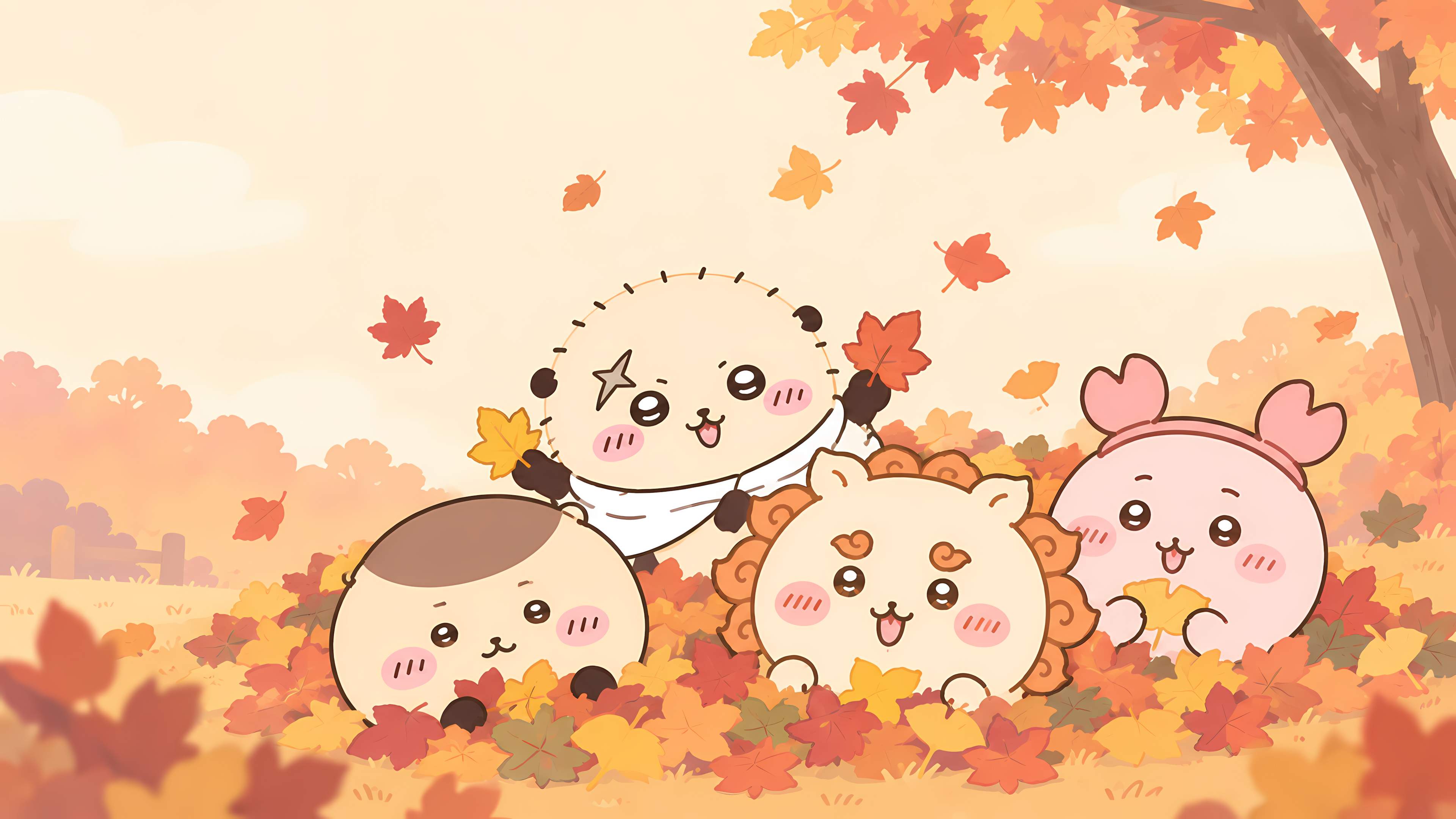 Chiikawa Computer Background 치이카와(Chiikawa) 컴퓨터/노트북 배경화면 다운로드 - 페이지 22 - Chiikawa Wallpaper