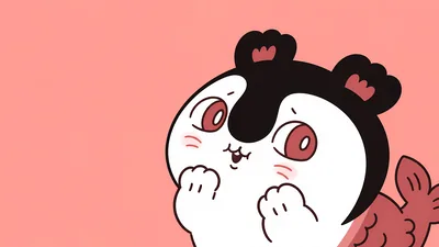 โมมงกะ Momonga ร่างเงือกน่ารักบนพื้นหลังสีชมพูสำหรับคอมพิวเตอร์ ภาพพื้นหลัง HD