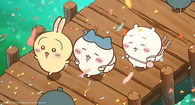 ชิคาวะ Chiikawa ฮาจิวาเระ Hachiware อุซางิ Usagi วอลเปเปอร์คอมพิวเตอร์