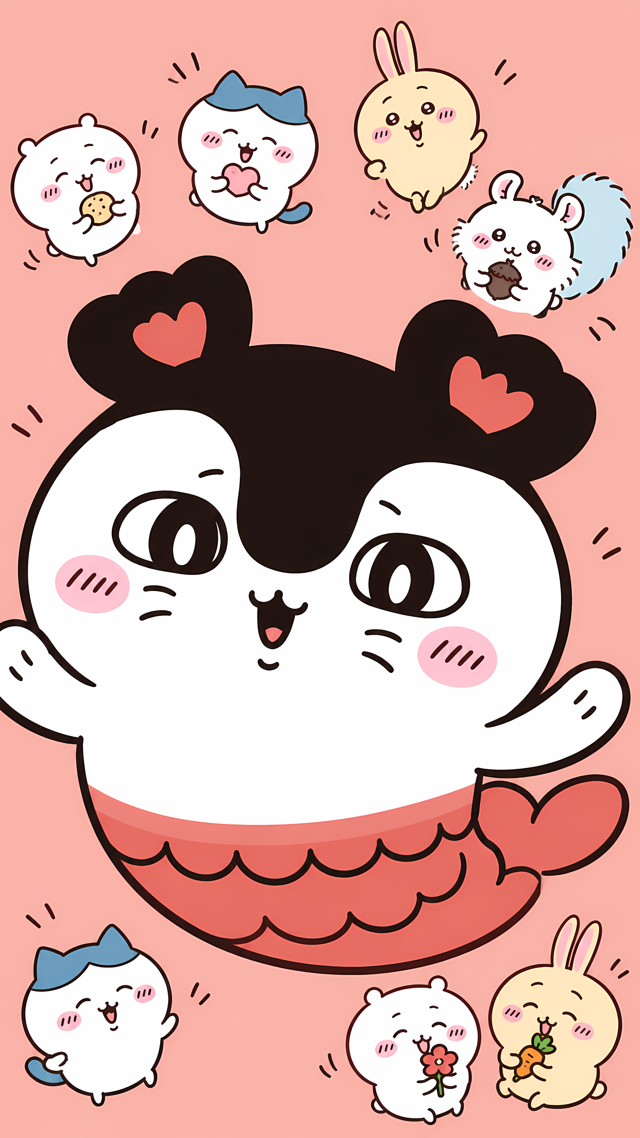 Chiikawa Computer Background 치이카와(Chiikawa) 스마트폰/아이폰 배경화면 다운로드 - 페이지 33 - Chiikawa Wallpaper